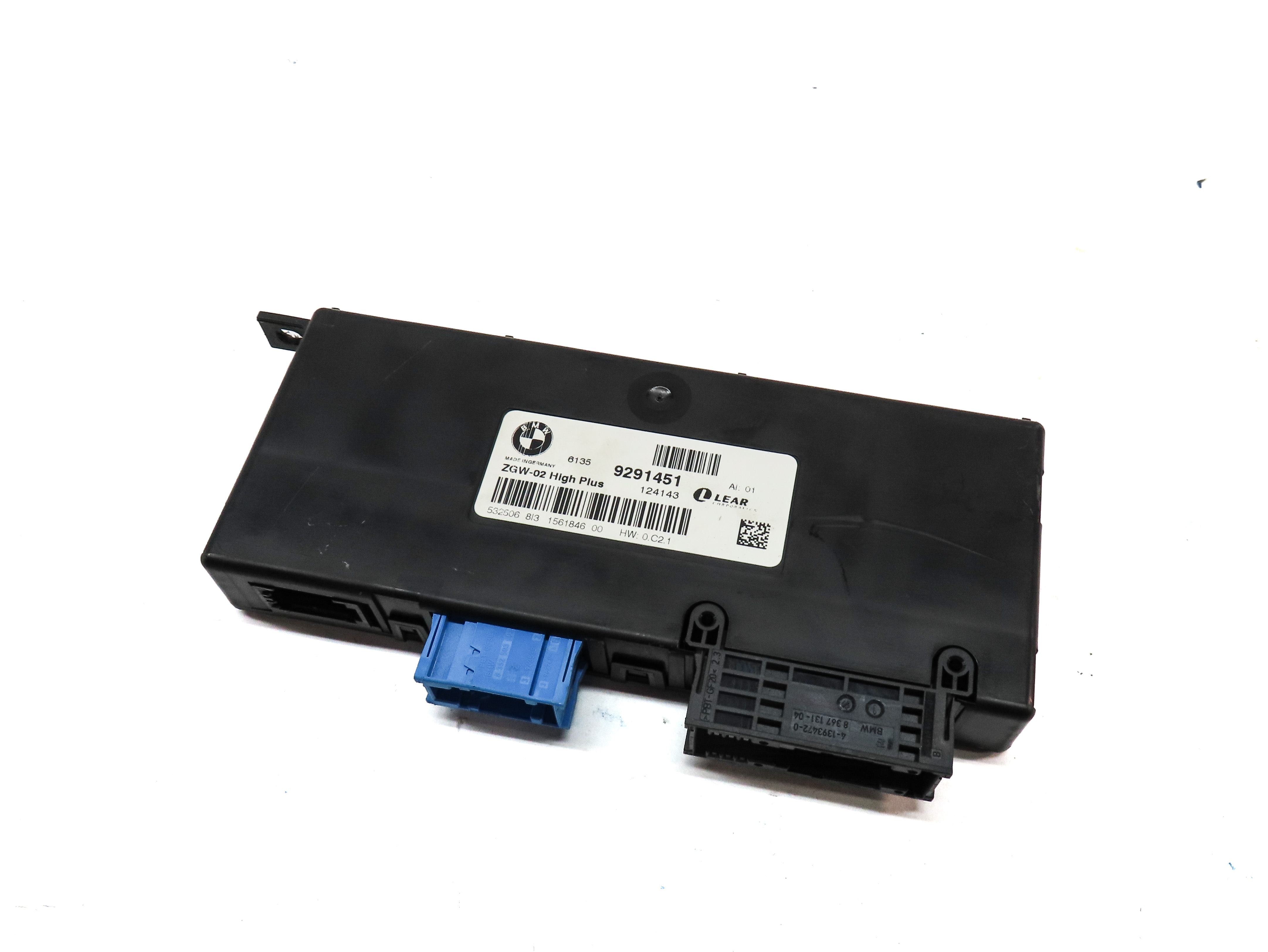11-19 BMW 528i 535i 550i 640i 650i 740i 750i 760i M5 M6 - CENTRAL GATEWAY MODULE — exact item pictured